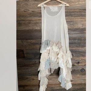Magnolia Pearl layering ruffle tank